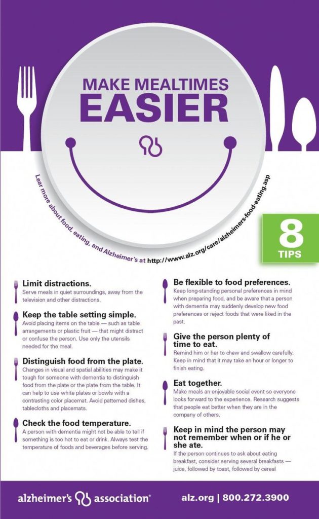 How to Get Someone with Dementia to Eat: 8 Expert Tips [Infographic