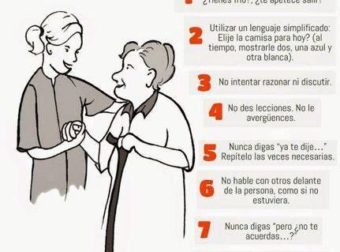 | Ocho pautas para comunicarse con una persona con #demencia – #Infografia #Alzheimer #Demencias