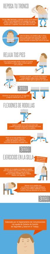 #Infografia Salud Laboral Aprende a hacer pausas efectivas