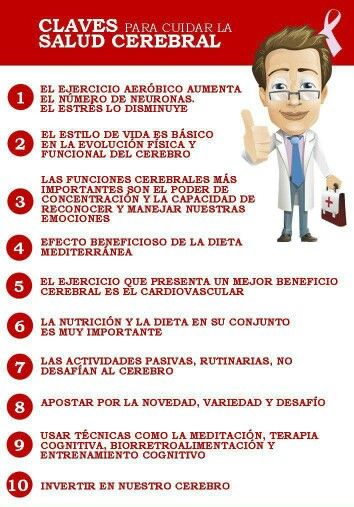 Claves para cuidar la salud cerebral.