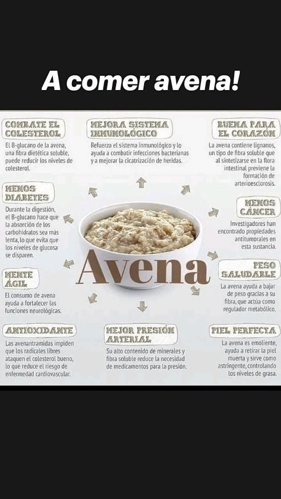 A comer avena!