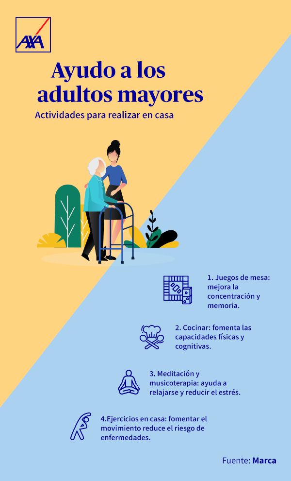 Ayudo a los adultos mayores