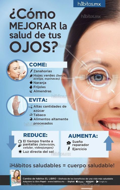 ¿Cómo mejorar la salud de tus ojos? - Adelgazar en casa