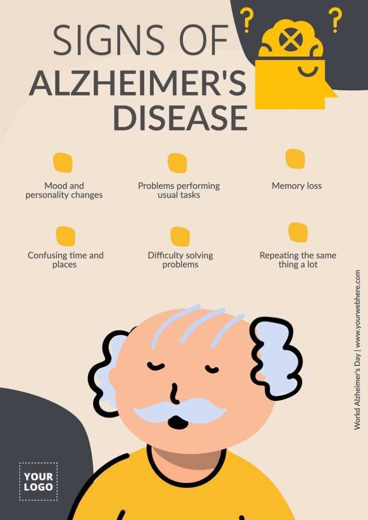 Design a poster on EDIT.org to raise awareness for World Alzheimer's Day