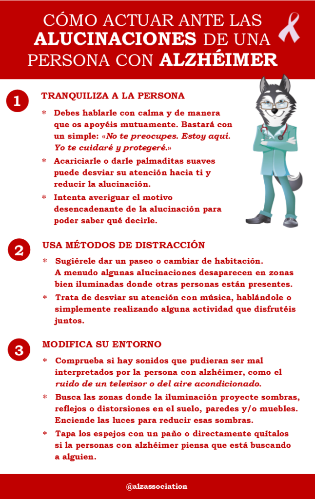 Consejos para cuidadores «Respuesta ante las alucinaciones de una persona con alzhéimer» • Blog Alzheimer