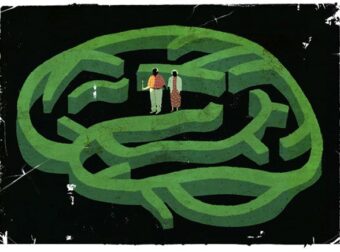 Editorial Illustrations by Emiliano Ponzi – #Infografia #Alzheimer #Demencias
