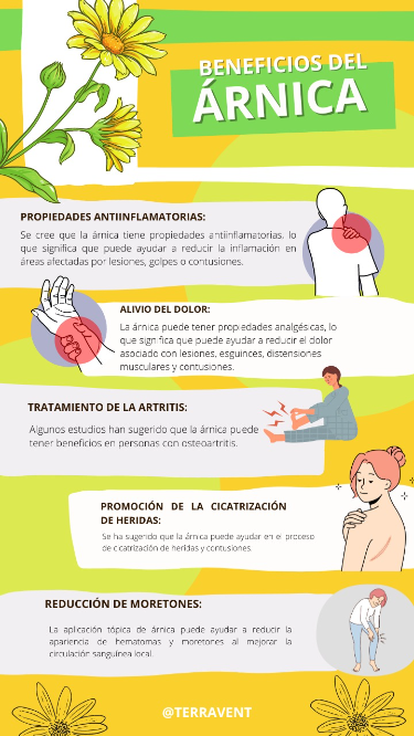 Beneficios del árnica