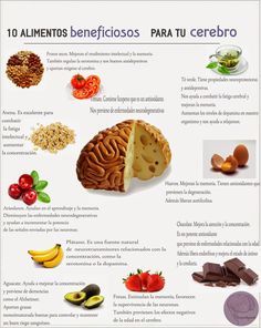 10 alimentos beneficiosos para tu cerebro | Neuropsicologueando