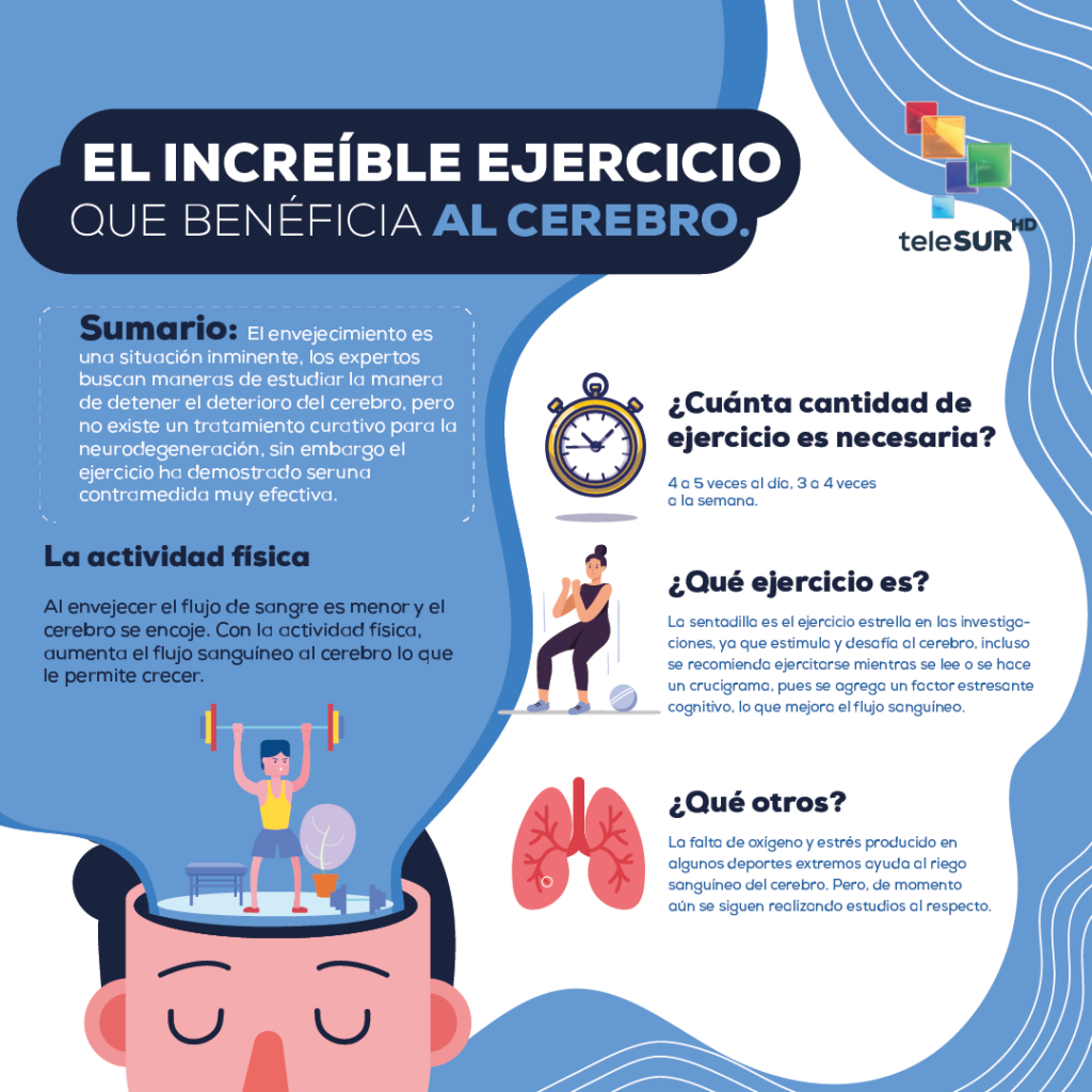 Ejercicio que beneficia al cerebro